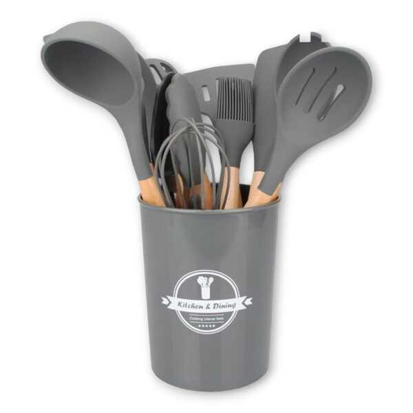 Set Utensilios De Cocina En Silicona 12 - Calidad Superior