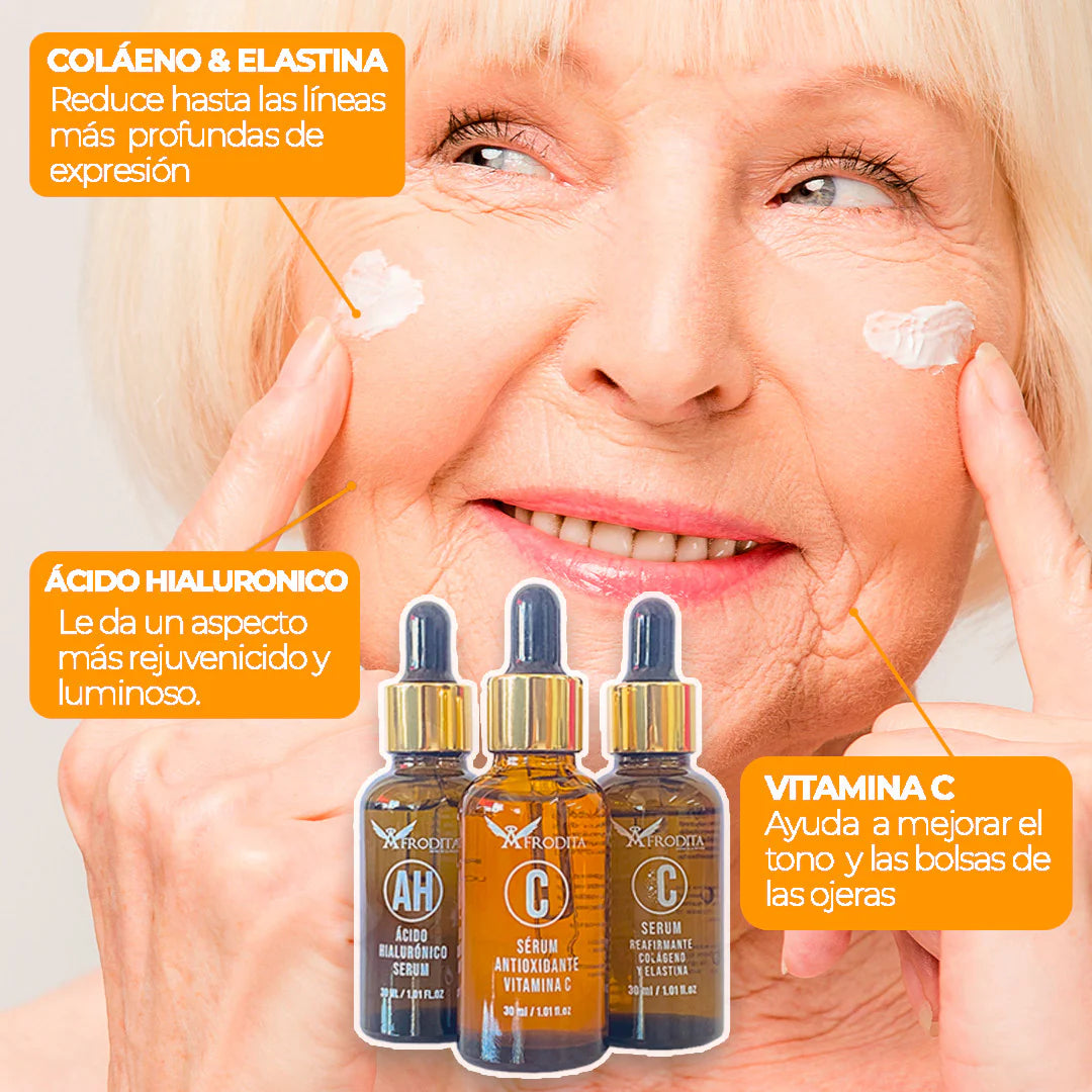 AFRODITA KIT ANTIEDAD+ BLOQUEADOR  KALIY